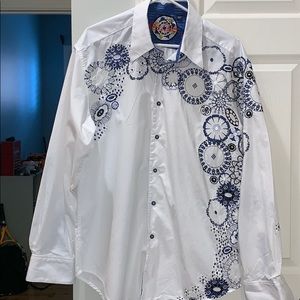 XL Robert Graham long sleeve dress shirt